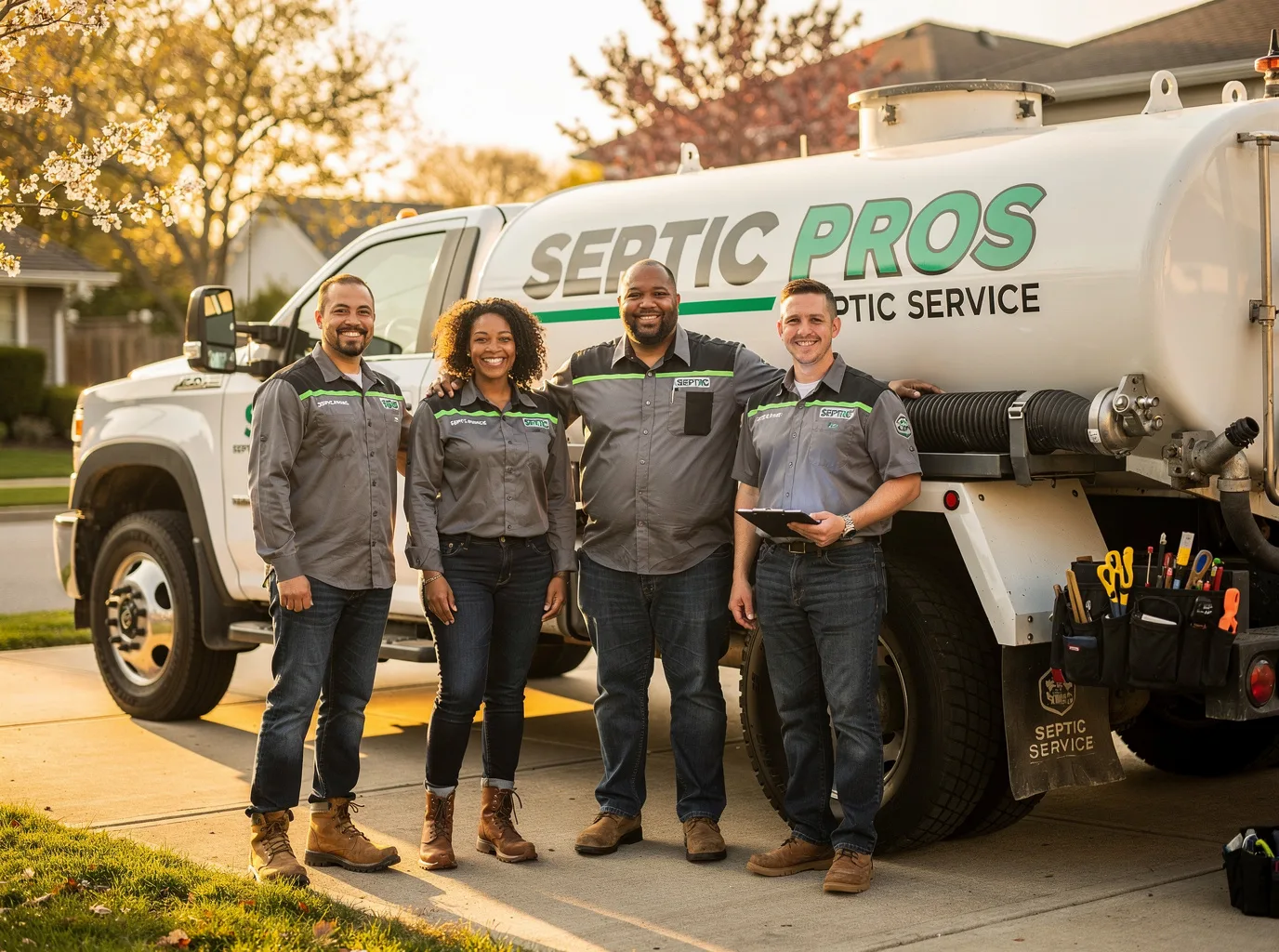 Septic Tank Pumping company in Bucks, AL